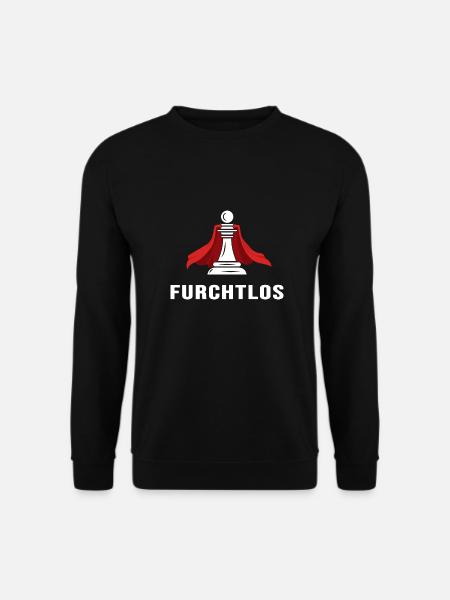 Schach Schachmatt Schachspieler Schach-Held - Unisex Pullover - Schwarz