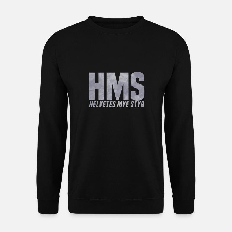 HMS - Genser unisex - svart