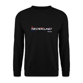 Netherlands Rules - Unisex Sweatshirt - black - Front - Alina (178cm) & Michal (187cm)