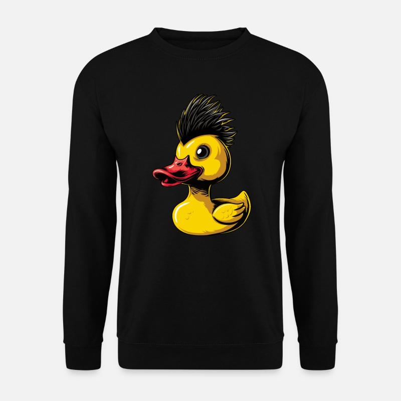 Gummientenpunk - Unisex Pullover - Schwarz
