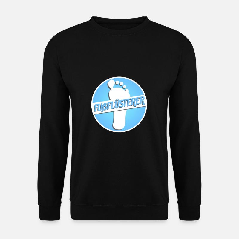 Fußflüsterer Fußpflege Podologie Podologin - Unisex Pullover - Schwarz