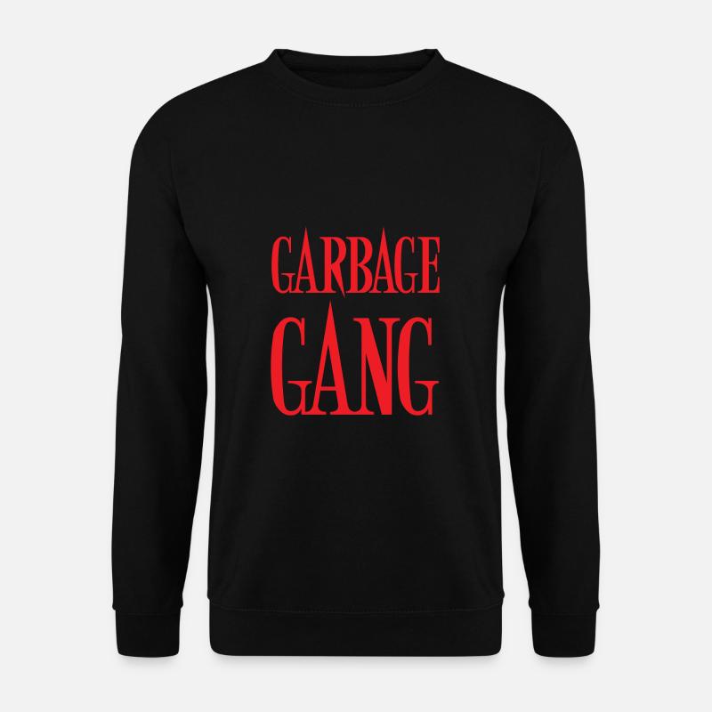 Müllwagen - Unisex Pullover - Schwarz