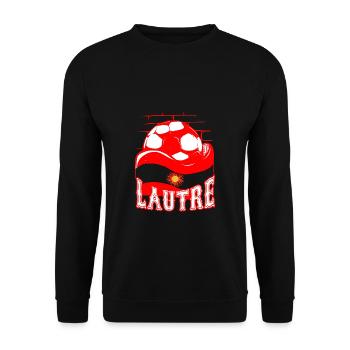 Lautre Lautern Kaiserslautern Pfalz Pfälzisch Fan - Sweat-shirt Unisexe - noir - Devant - Alina (178cm) & Michal (187cm)