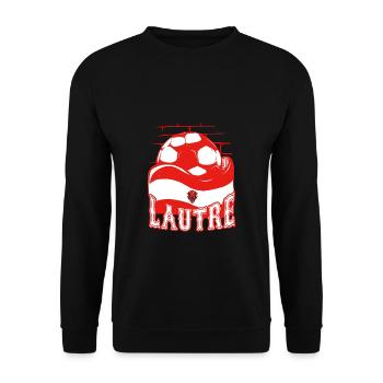 Lautre Lautern Kaiserslautern Pfalz Pfälzisch Fan - Sweat-shirt Unisexe - noir - Devant - Alina (178cm) & Michal (187cm)