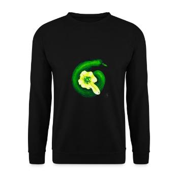 Romeo and Juliet - Unisex Sweatshirt - black - Front - Alina (178cm) & Michal (187cm)