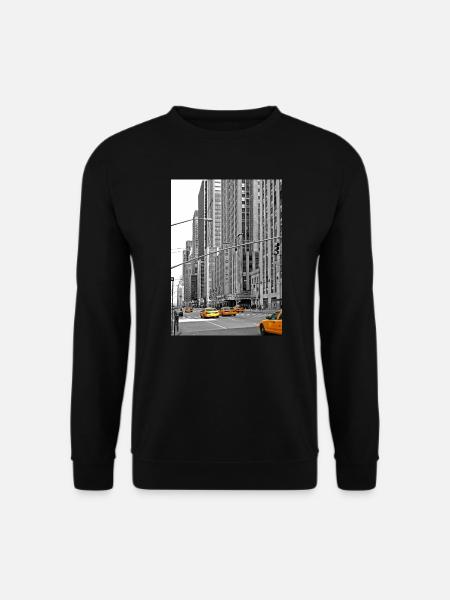 NYC Yellow Cabs Radio City - Unisex Pullover - Schwarz
