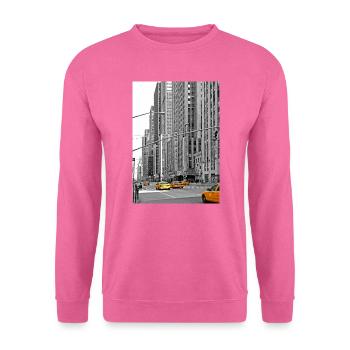 NYC Yellow Cabs Radio City - Unisex Sweatshirt - pink - Front
