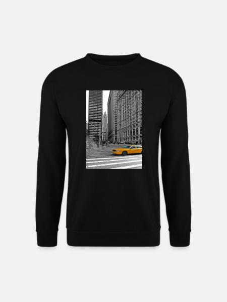 NYC Yellow Cabs Trinity Place - Unisex Sweatshirt - black