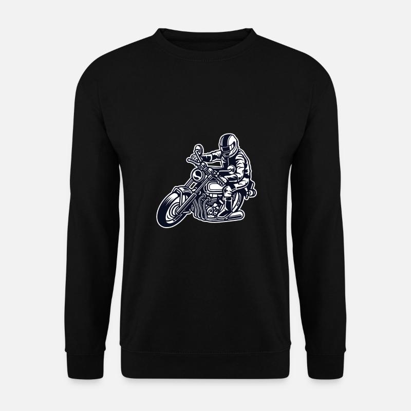 Motorradfahrer - Unisex Pullover - Schwarz