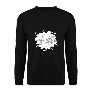 Funny Art Painter Art Tart Drawing Gift Idea - Unisex Pullover - Schwarz - Vorne - Alina (178cm) & Michal (187cm)
