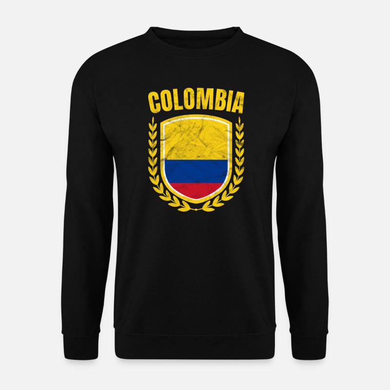 Colombia - Unisex Sweatshirt - black