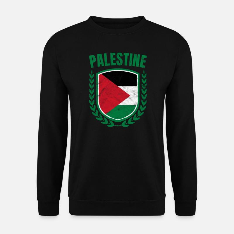 Palästina - Unisex Pullover - Schwarz