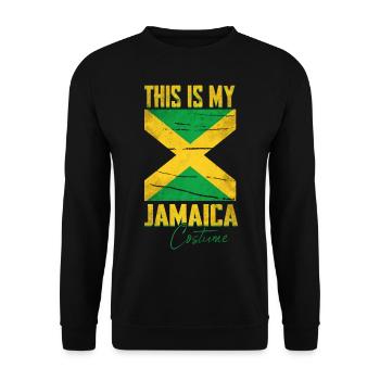 Jamaica Costume Jamaica - Unisex Sweatshirt - black - Front - Alina (178cm) & Michal (187cm)