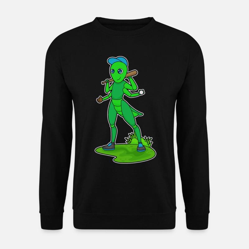 Caterpillar Baseball Batte - Sweat-shirt Unisexe - noir