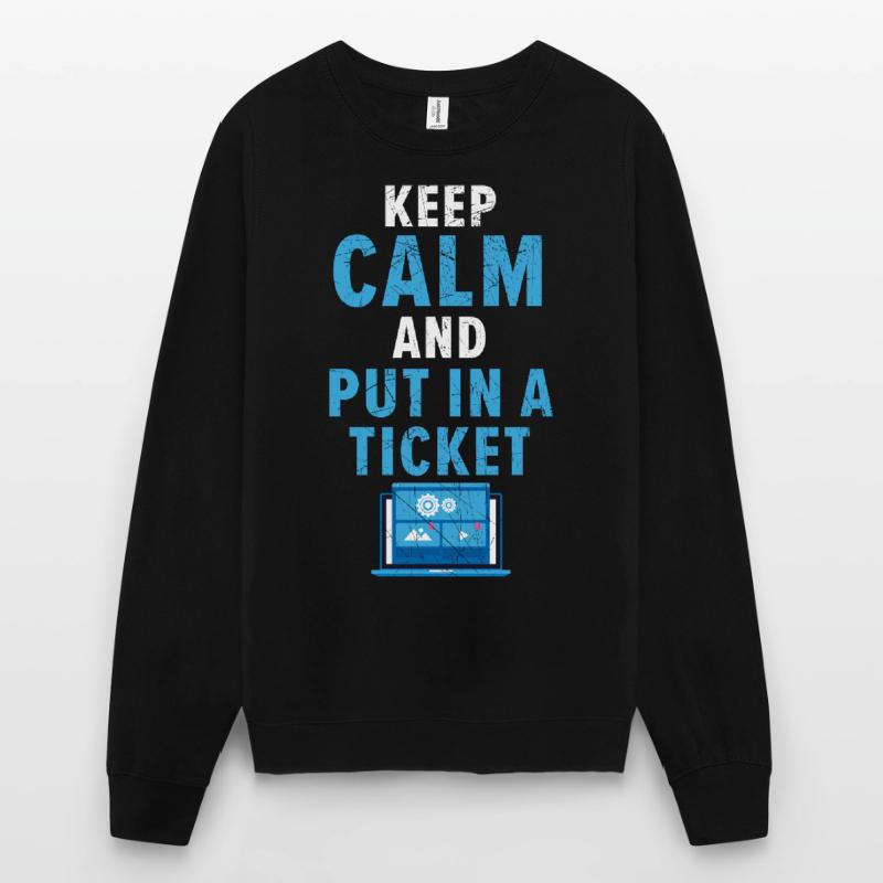 Technical Support Fixes your self-problems on a daily basis Unisex Sweatshirt