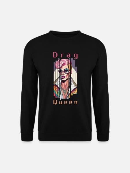 Drag Queen - Sweat-shirt Unisexe - noir