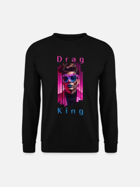 DragKing - Sweat-shirt Unisexe - noir