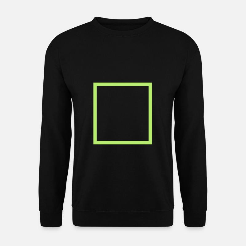 Square Square Pattern - Unisex Sweatshirt - black