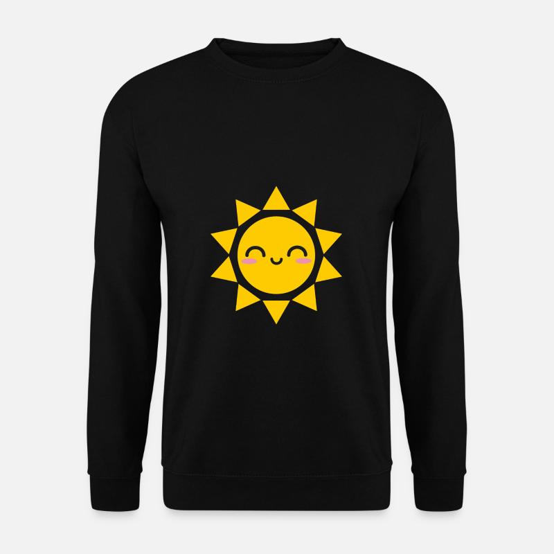 Sun Cute Kawaii - Unisex Sweatshirt - black