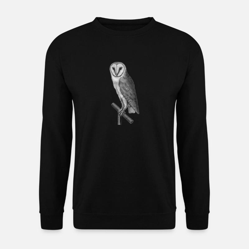 owl - Unisex Sweatshirt - black