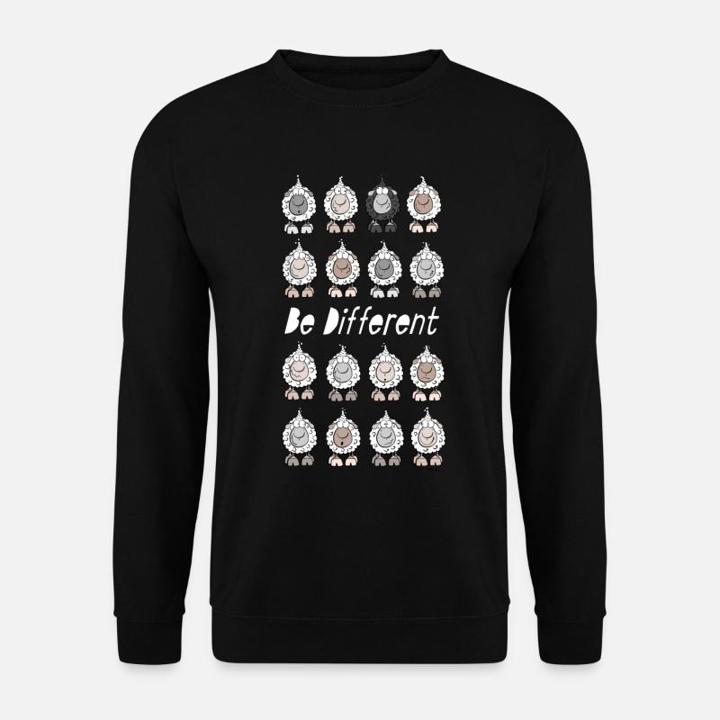 Be Different Sheep - Unisex Sweatshirt - black