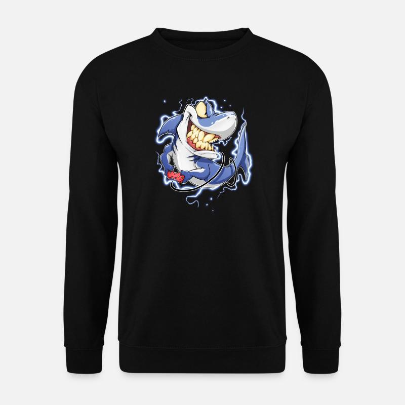 Hai - Unisex Pullover - Schwarz