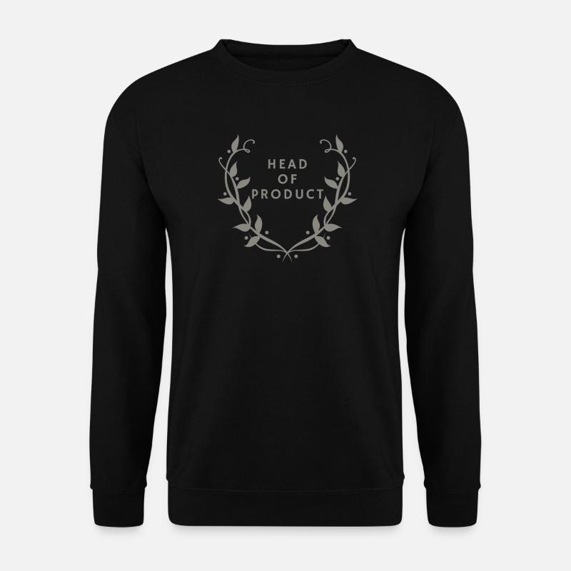 Chef de Produit | Gestion des produits - Sweat-shirt Unisexe - noir