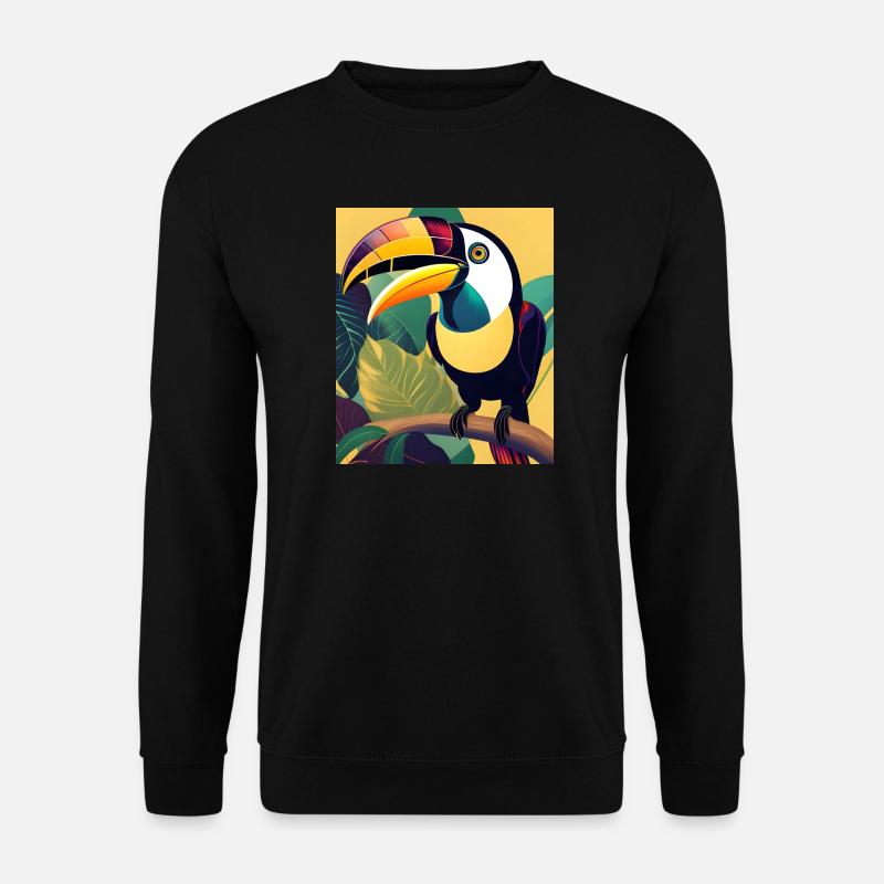 Toucan - Unisex Sweatshirt - black