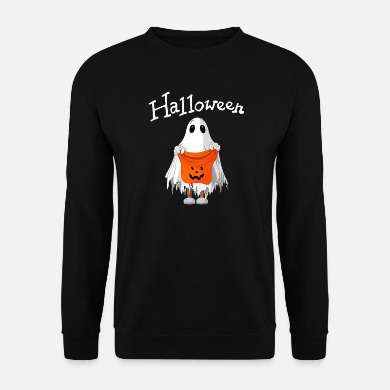Halloween, Geist, Halloween-Party - Unisex Pullover - Schwarz