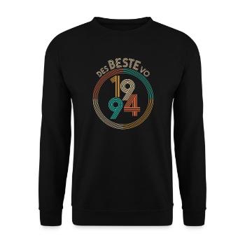 of the BEST of 1994 - the BEST of 1994, birthday - Unisex Sweatshirt - black - Front - Alina (178cm) & Michal (187cm)