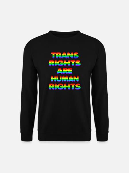 Droits des trans pour la Journée de la rue Christopher de la CSD - Sweat-shirt Unisexe - noir