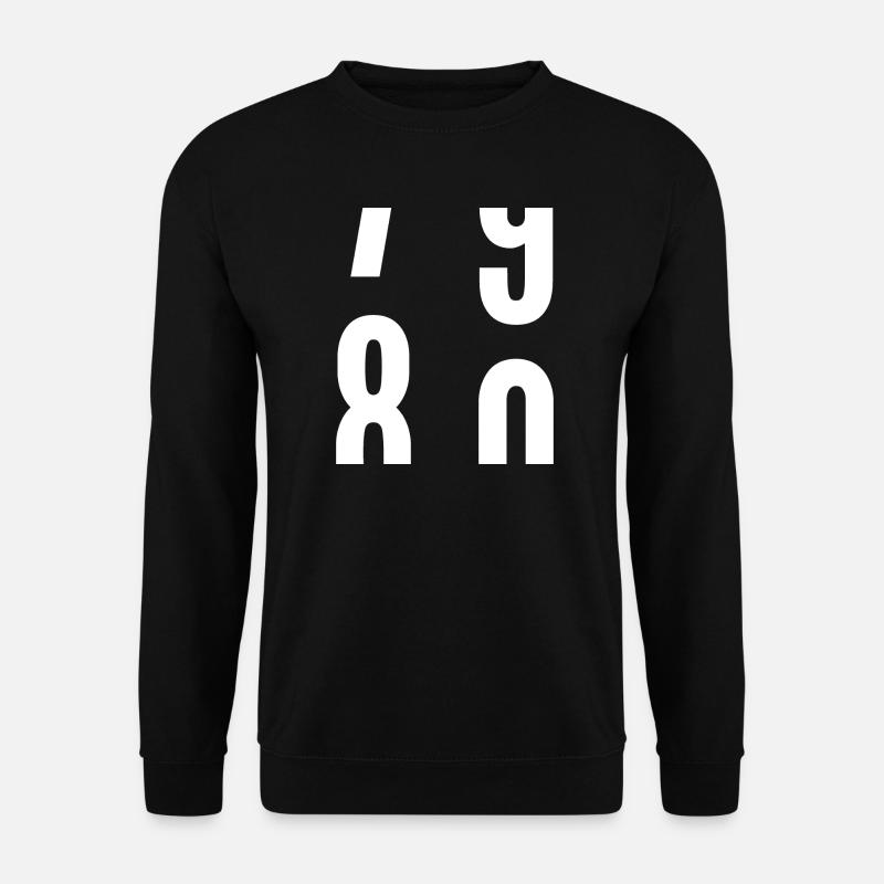 80 years - Unisex Sweatshirt - black