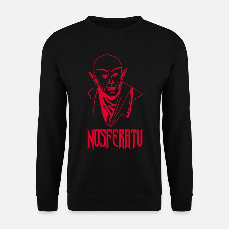 Nosferatu der Vampir (Rot) - Unisex Pullover - Schwarz