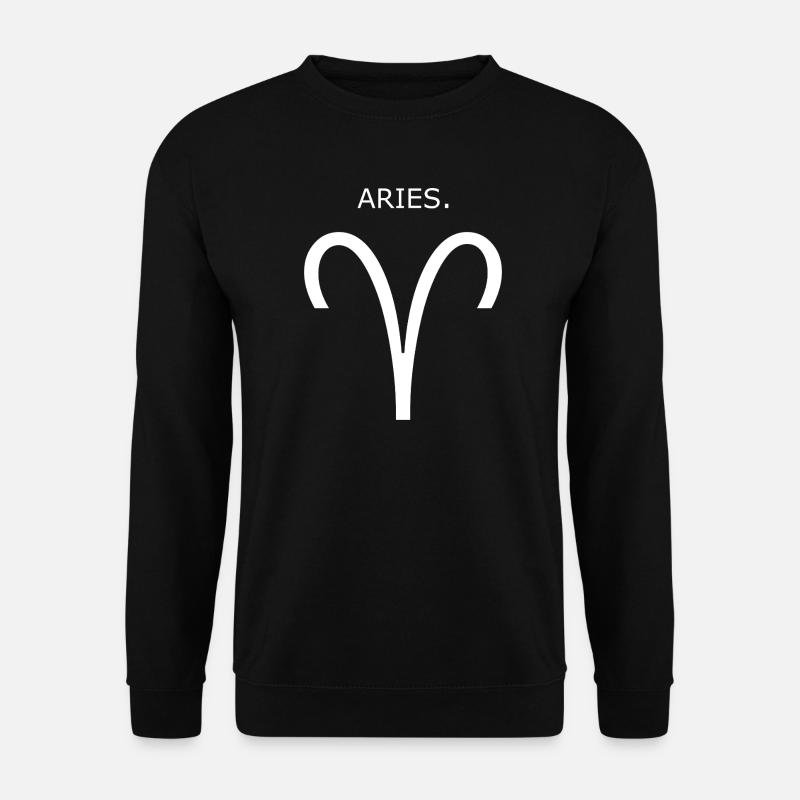 Aries Zodiac Idea - Unisex Sweatshirt - black