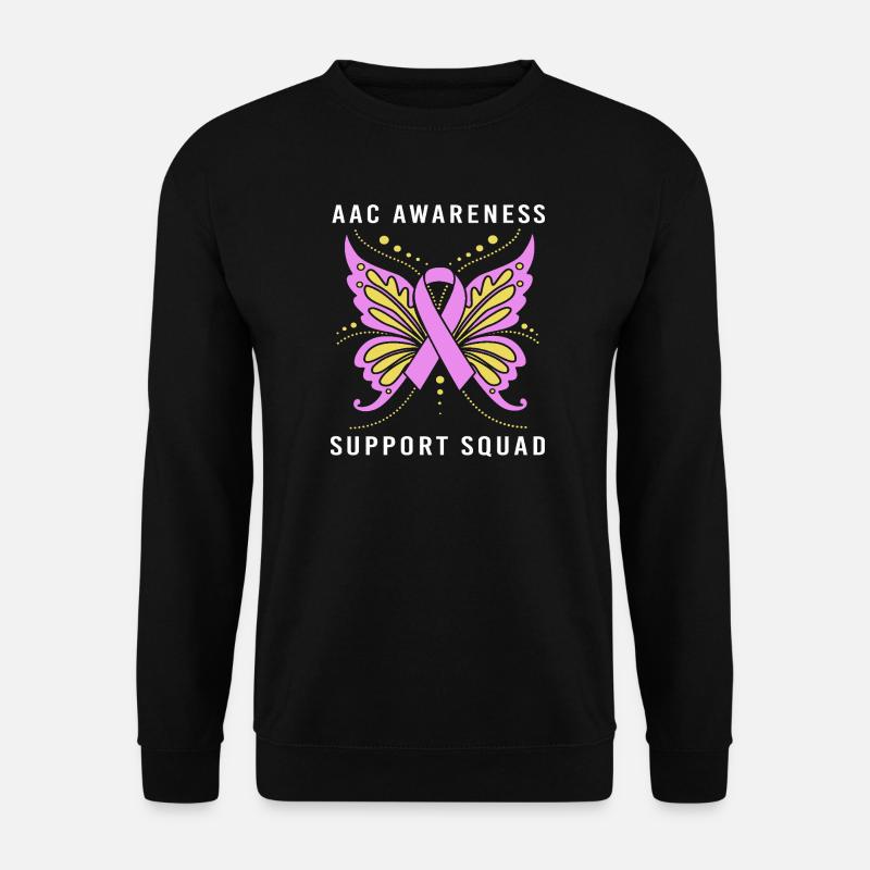 AAC Communication Sign Language SLP - Unisex Sweatshirt - black