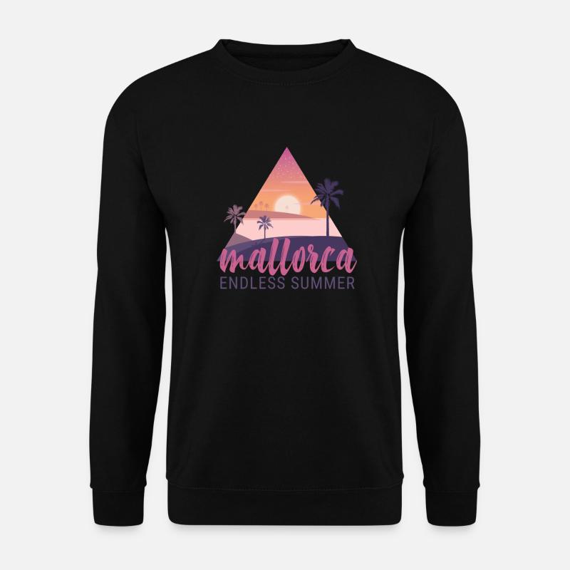 Mallorca Endless Summer Sunset - Unisex Pullover - Schwarz