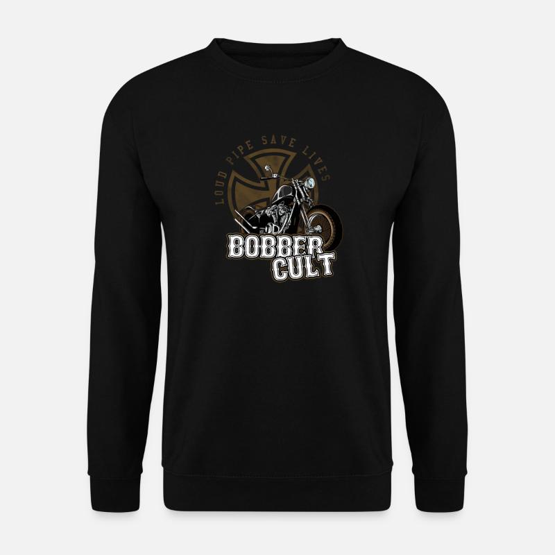 Bobber Cult - Unisex Pullover - Schwarz
