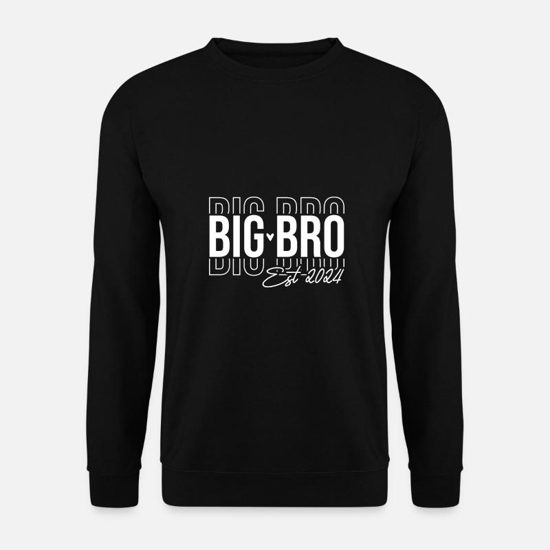 Big Bro Est 2024 - Unisex Pullover - Schwarz