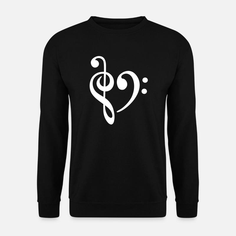 Musik - Unisex Pullover - Schwarz