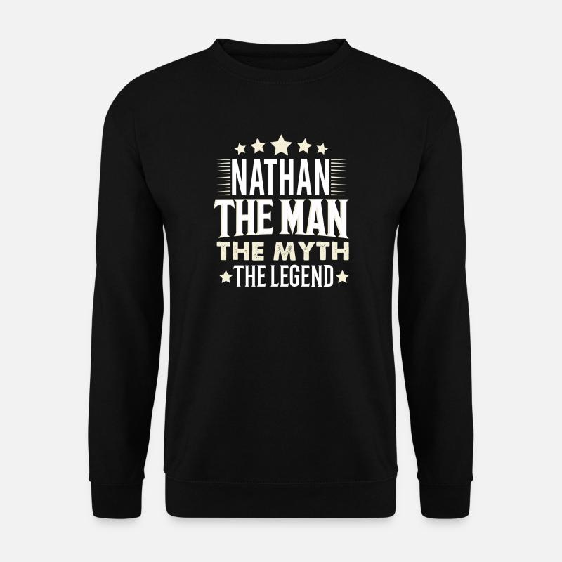 Nathan - Unisex Sweatshirt - black