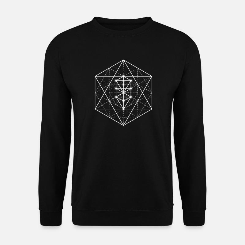 Sacred Geometry - Unisex Sweatshirt - black