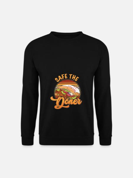 Save the Döner - Unisex Pullover - Schwarz