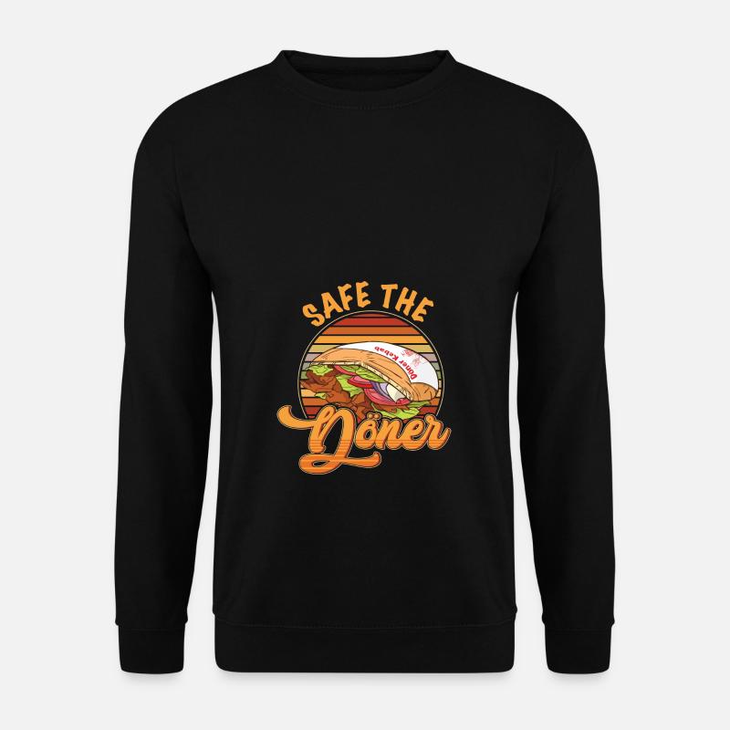 Save the Döner - Unisex Pullover - Schwarz
