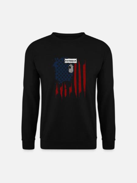 Veteran - Veteran - Unisex Sweatshirt - black
