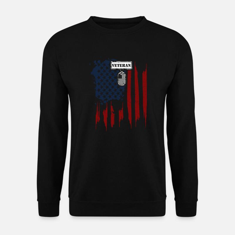 Veteran - Veteran - Unisex Sweatshirt - black