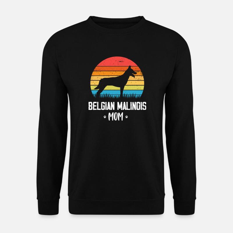 Malinois Belgian Shepherd - Unisex Sweatshirt - black