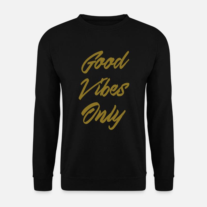 gute Stimmung nur - Unisex Pullover - Schwarz