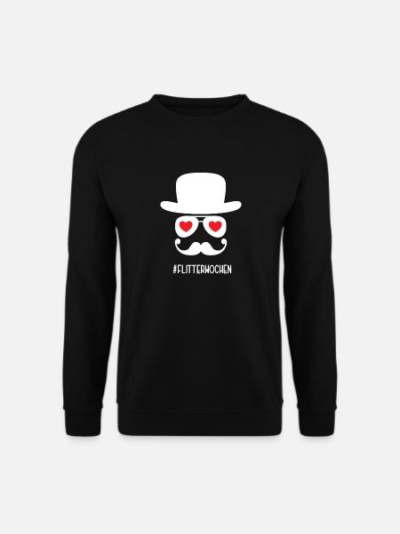 Flitterwochen Flittern Hochzeitsreise Reise Ehe - Unisex Pullover - Schwarz