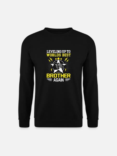 Best Brother Grosser Bruder Geschwister Brüder - Unisex Pullover - Schwarz