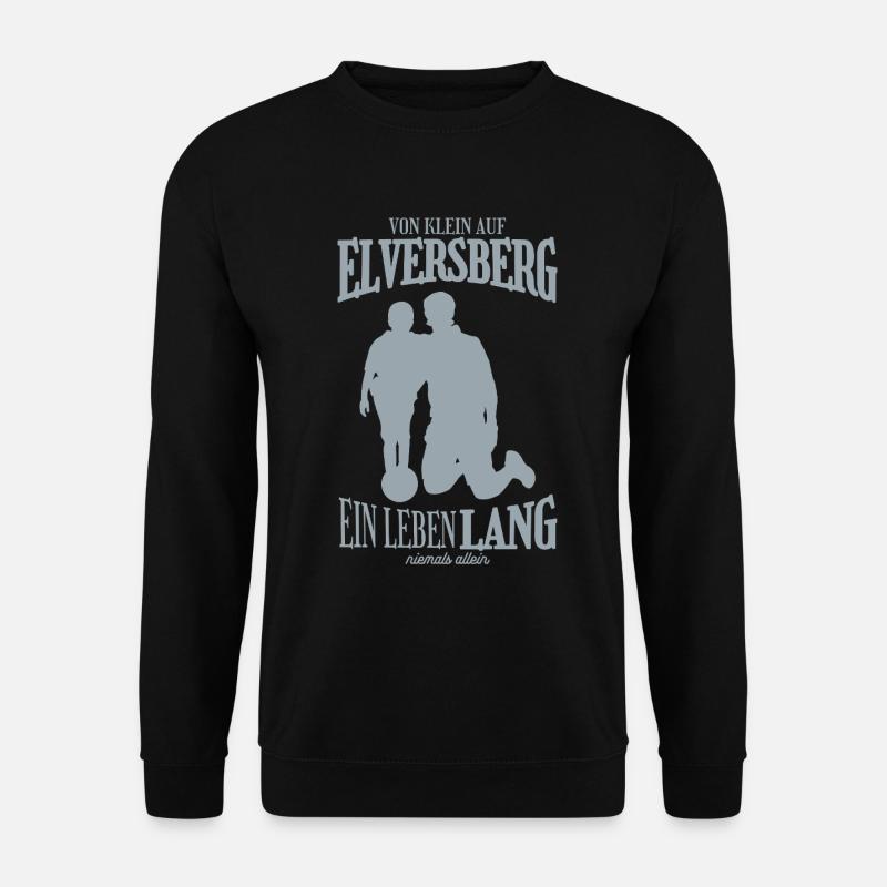 Elversberg Football Tradition Gift - Unisex Sweatshirt - black
